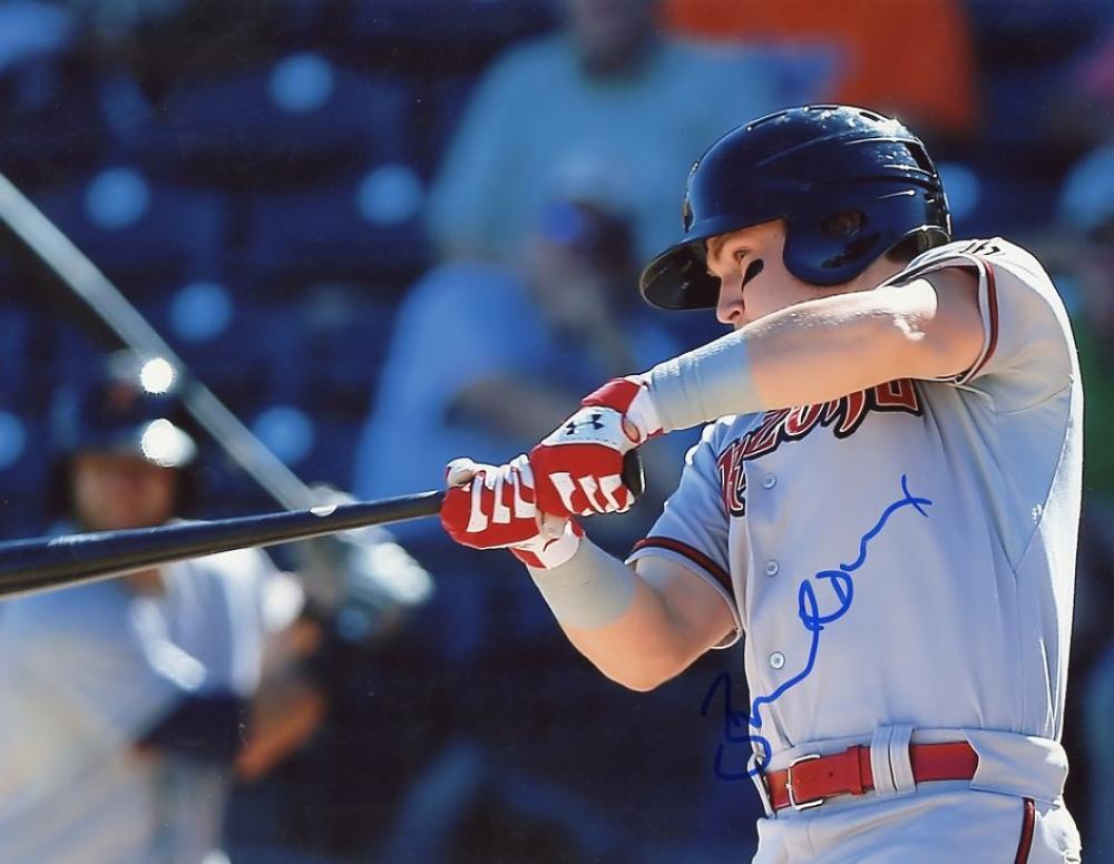 BRANDON DRURY ARIZONA DIAMONDBACKS SIGNED AUTOGRAPHED 8X10 PHOTO W/COA