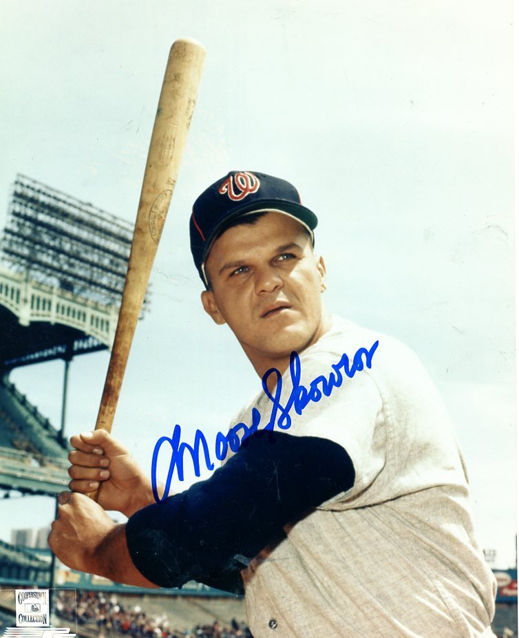 MOOSE  SKOWRON  WASHINGTON  SENATORS    SIGNED AUTOGRAPHED 8X10 