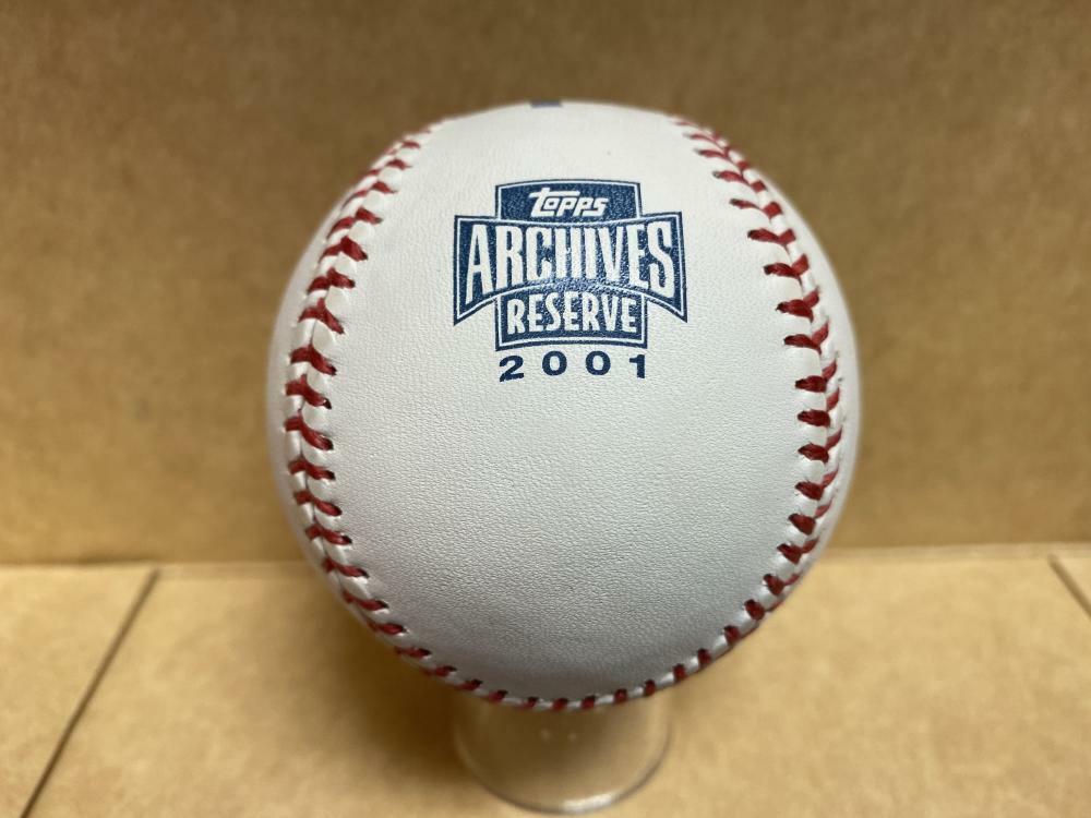 ROBIN ROBERTS PHILLIES 2001 TOPPS ARCHIVES SIGNED M.L. BASEBALL W/ COA