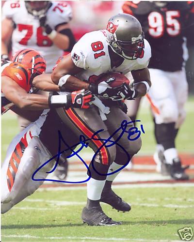 ALEX SMITH    TAMPA BAY BUCS  SIGNED 8X10