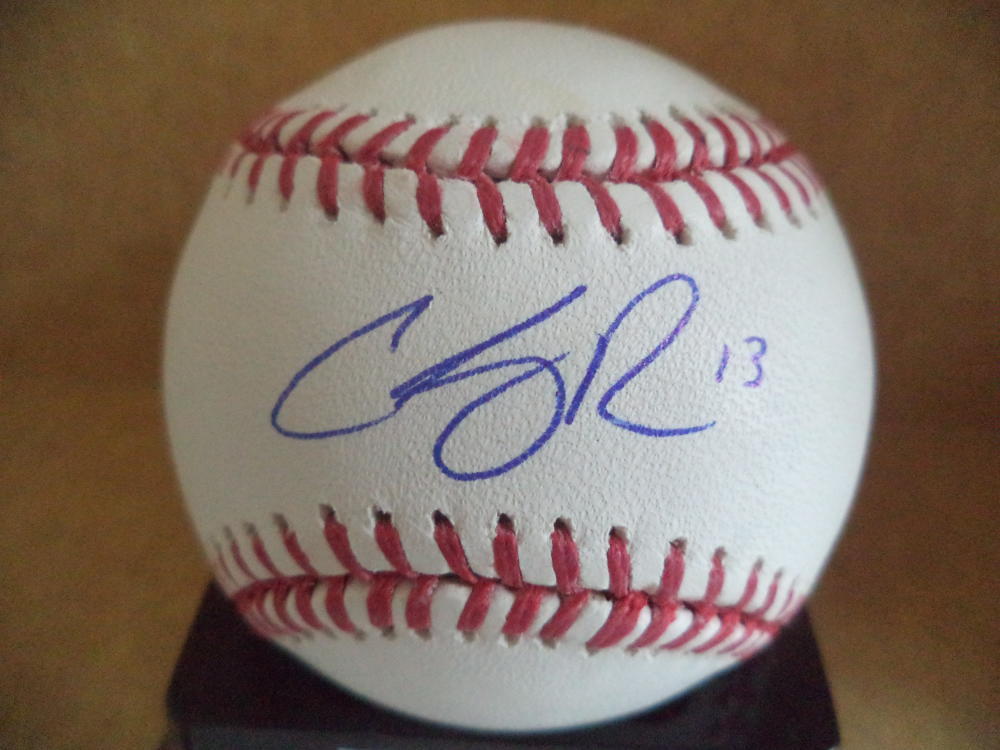 CODY ROSS RED SOX/GIANTS/MARLINS SIGNED AUTOGRAPHED M.L. BASEBALL W/COA