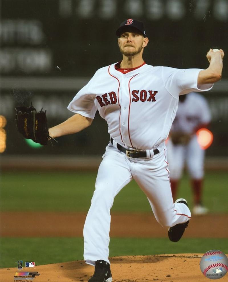 CHRIS SALE BOSTON RED SOX  UNSIGNED 8X10 PHOTO