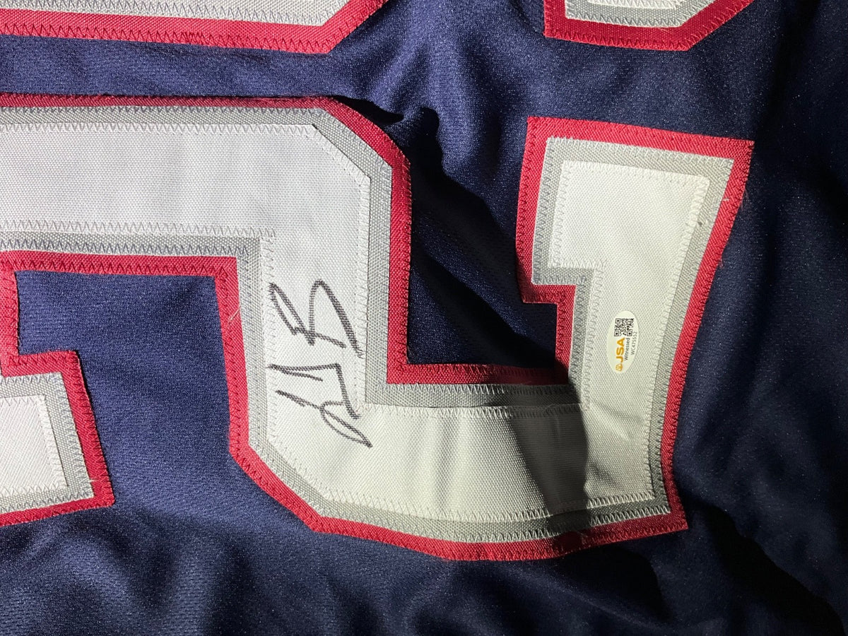 LeGarrette Blount Signed New England Patriots Custom Jersey Beckett Auth