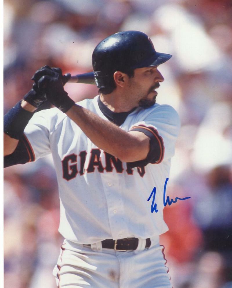 MARK CARREON SAN FRANCISCO GIANTS AUTOGRAPHED  SIGNED  8X10 PHOTO W/COA