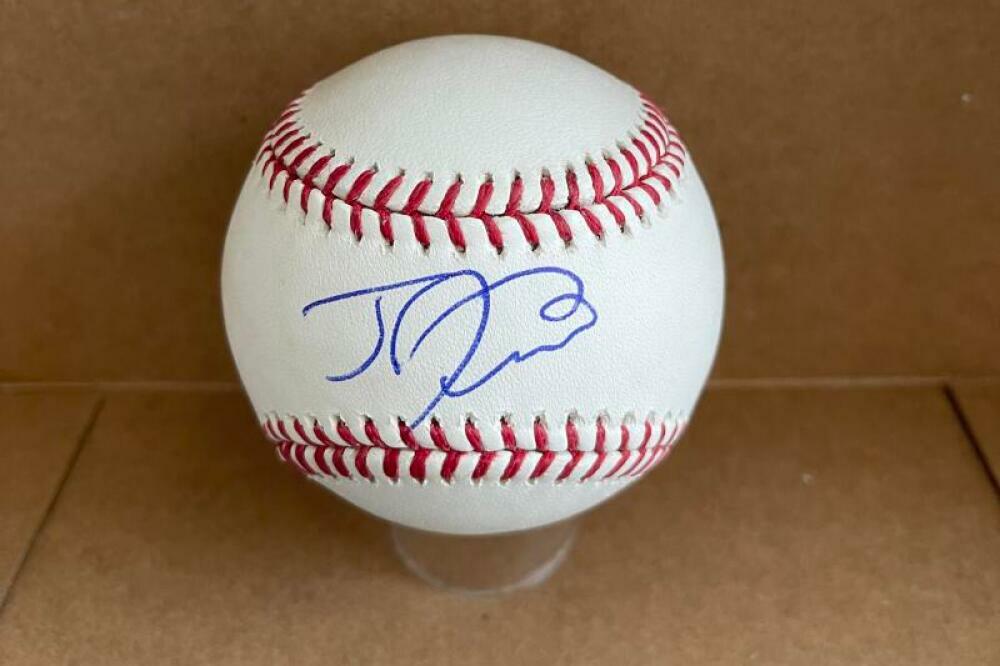 JOSE DEVERS MIAMI MARLINS ROOKIE YEAR SIGNED AUTO M.L. BASEBALL BAS R41498