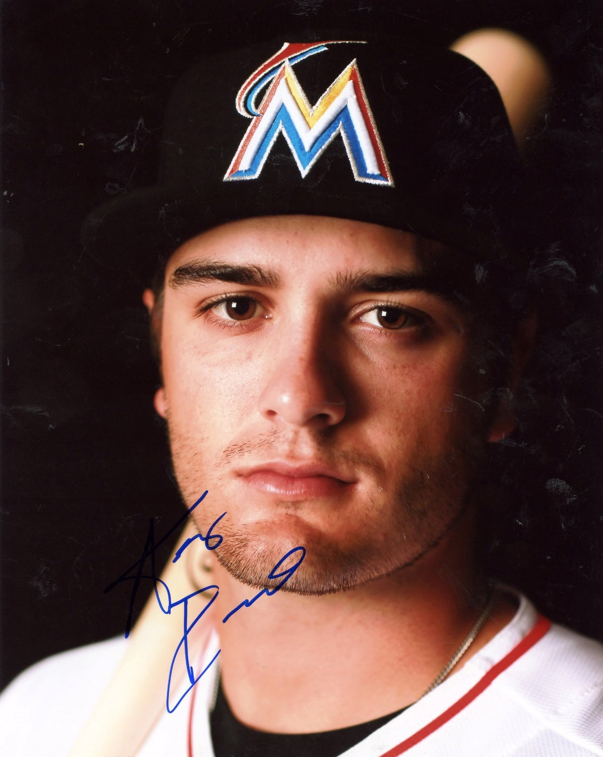 AVERY  ROMERO     MIAMI  MARLINS   POSED      AUTOGRAPHED    SIGNED  8X10  PHOTO