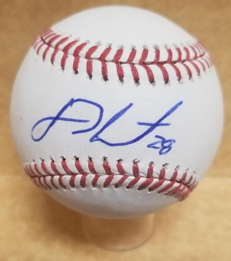 J.D. MARTINEZ BOSTON RED SOX SIGNED AUTO M.L. BASEBALL JSA AA64012