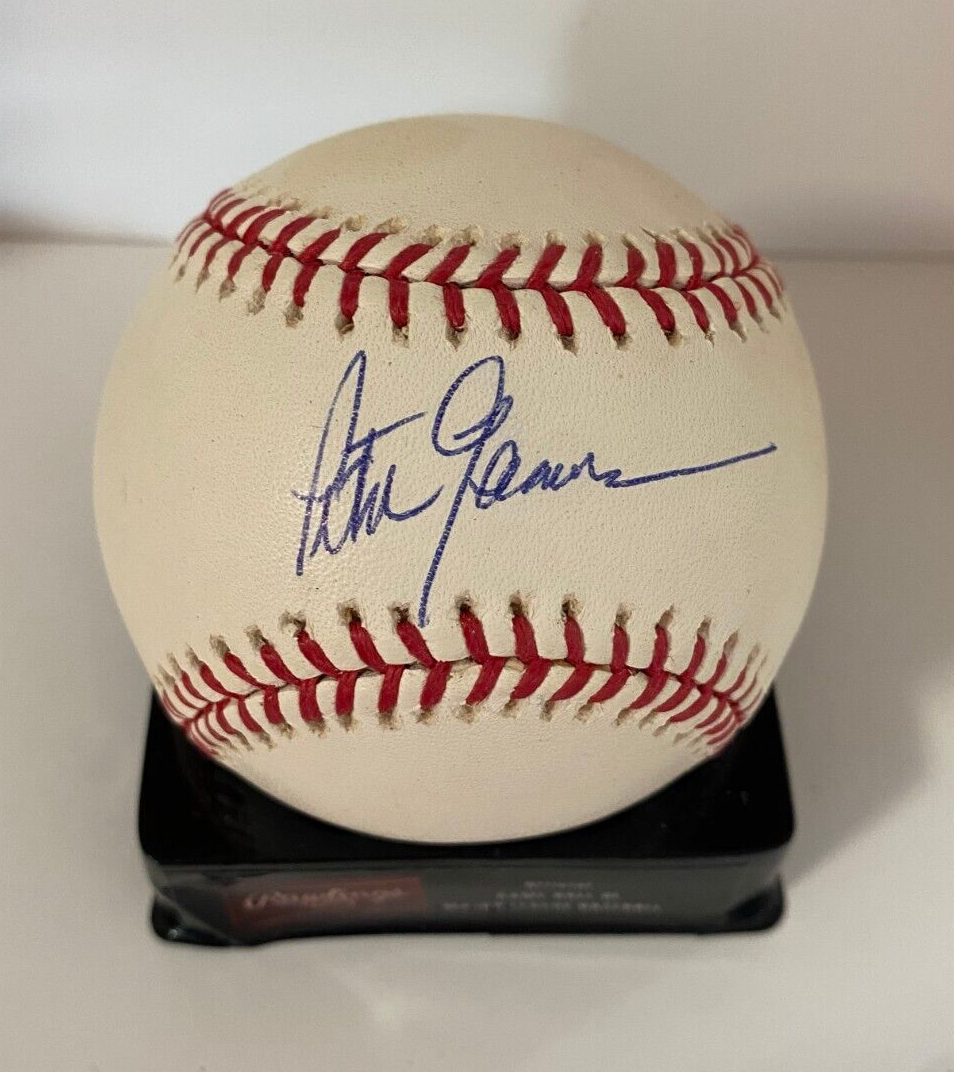 PETER GAMMONS ESPN SIGNED AUTOGRAPHED M.L. BASEBALL BECKETT AUTHENTIC