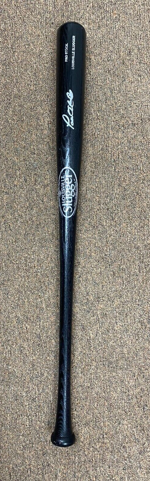PAUL O'NEIL NEW YORK YANKEES SIGNED AUTOGRAPH BLACK LV SLUGGER PRO BAT JSA *