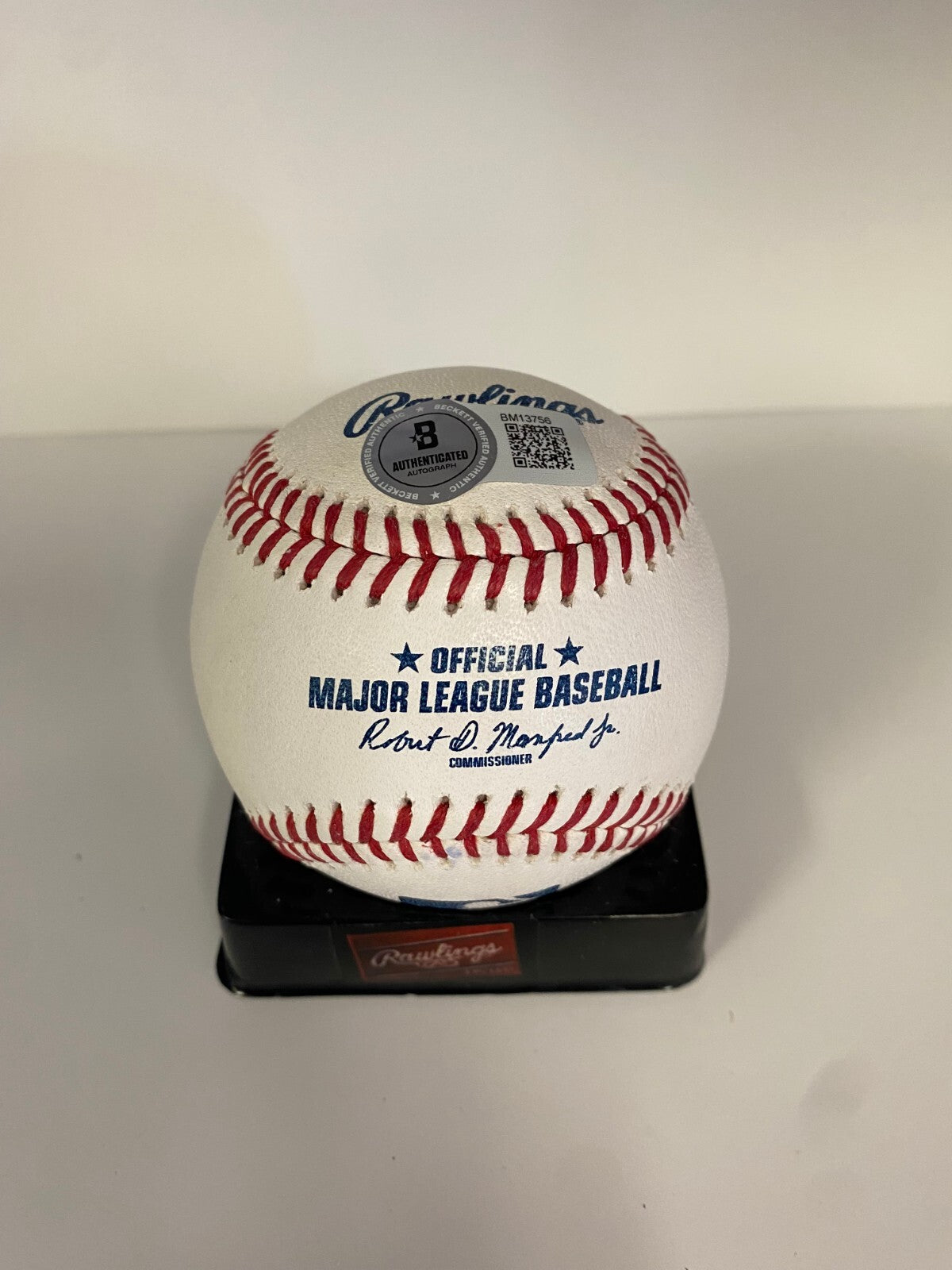 MACKENZIE GORE WASHINGTON NATIONALS SIGNED AUTOGRAPHED M.L. BASEBALL BECKETT