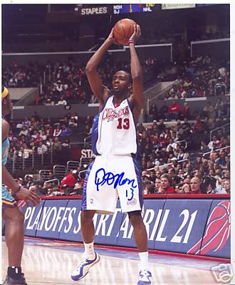 QUINTON ROSS LOS ANGELES CLIPPERS SIGNED 8X10 PHOTO COA