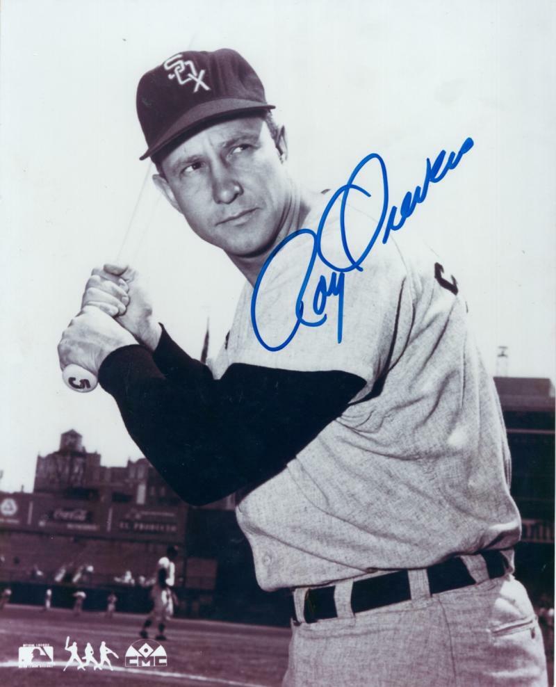 ROY SIEVERS CHICAGO WHITE SOX SIGNED AUTOGRAPHED 8X10 PHOTO W/COA