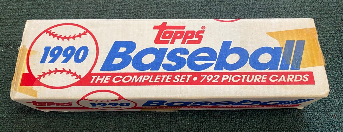 1990 TOPPS BASEBALL 792 CARDS COMPLETE SET