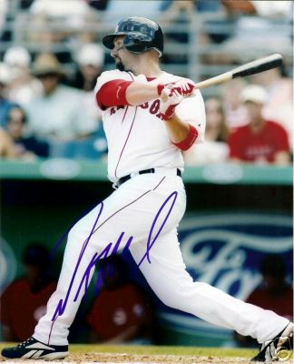 DUSTIN MOHR   BOSTON RED SOX   SIGNED 8X10 PHOTO