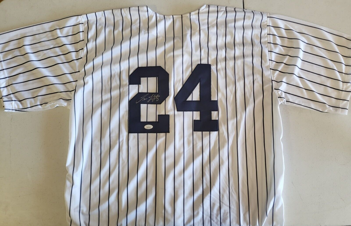 TINO MARTINEZ YANKEES SIGNED AUTOGRAPHED BASEBALL JERSEY SZ XL JSA AUTHENTICATED