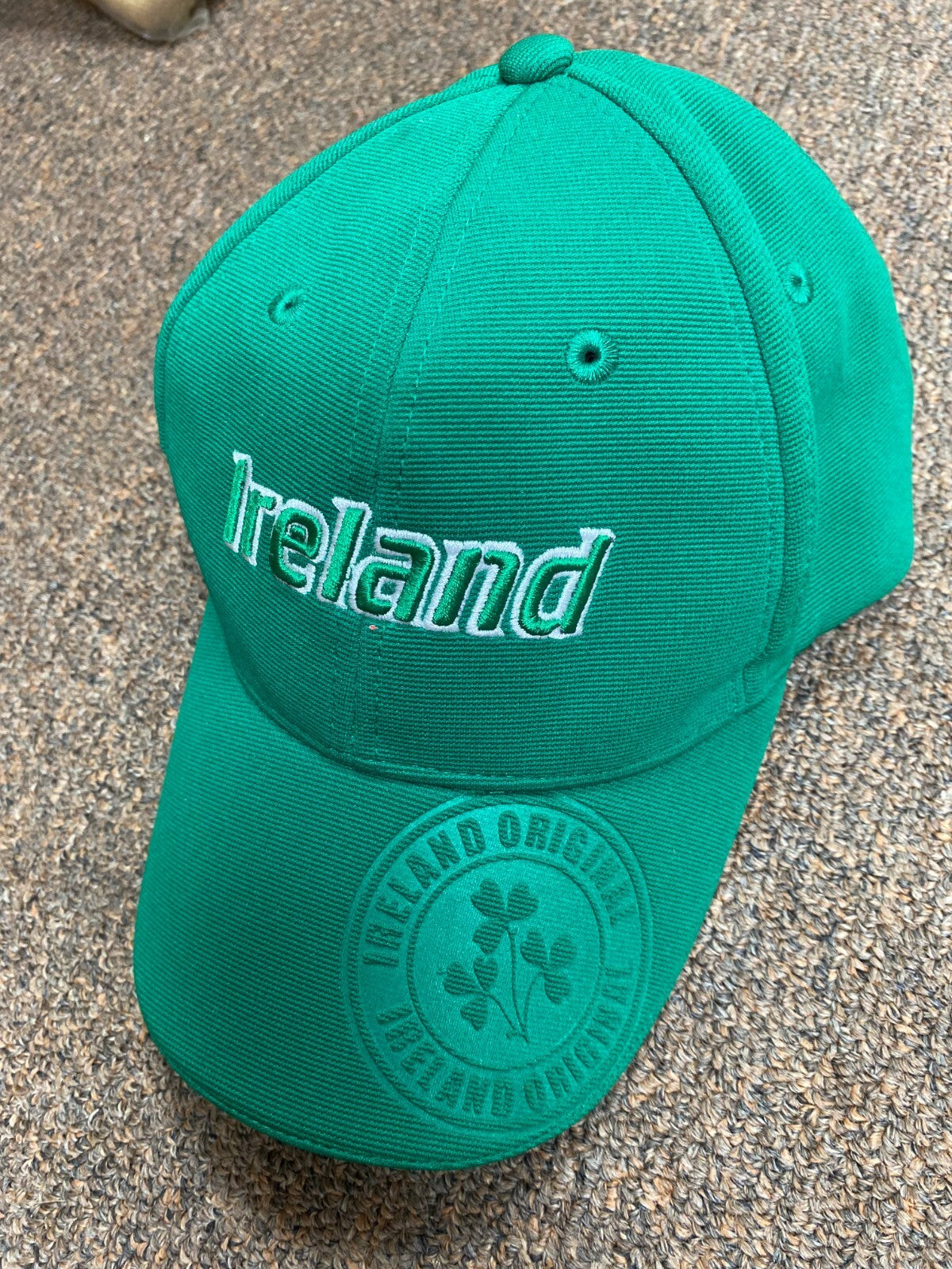 IRELAND GREEN ORIGINAL HAT ADULT SIZE BEAUTIFUL L@@K