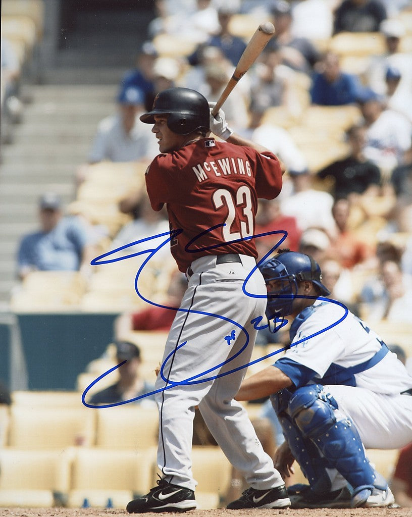 JOE  MCEWING  HOUSTON  ASTROS     SIGNED 8X10 PHOTO