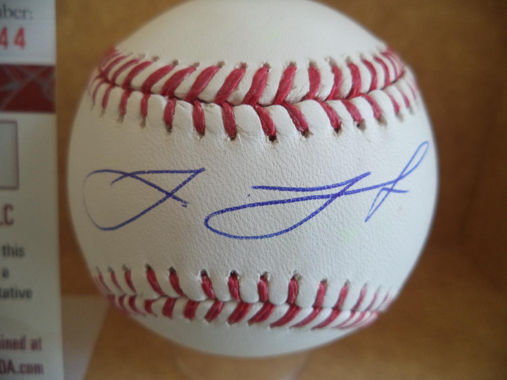 JAKE LAMB ARIZONA DIAMONDBACKS SIGNED AUTOGRAPHED M.L. BASEBALL JSA WP974144