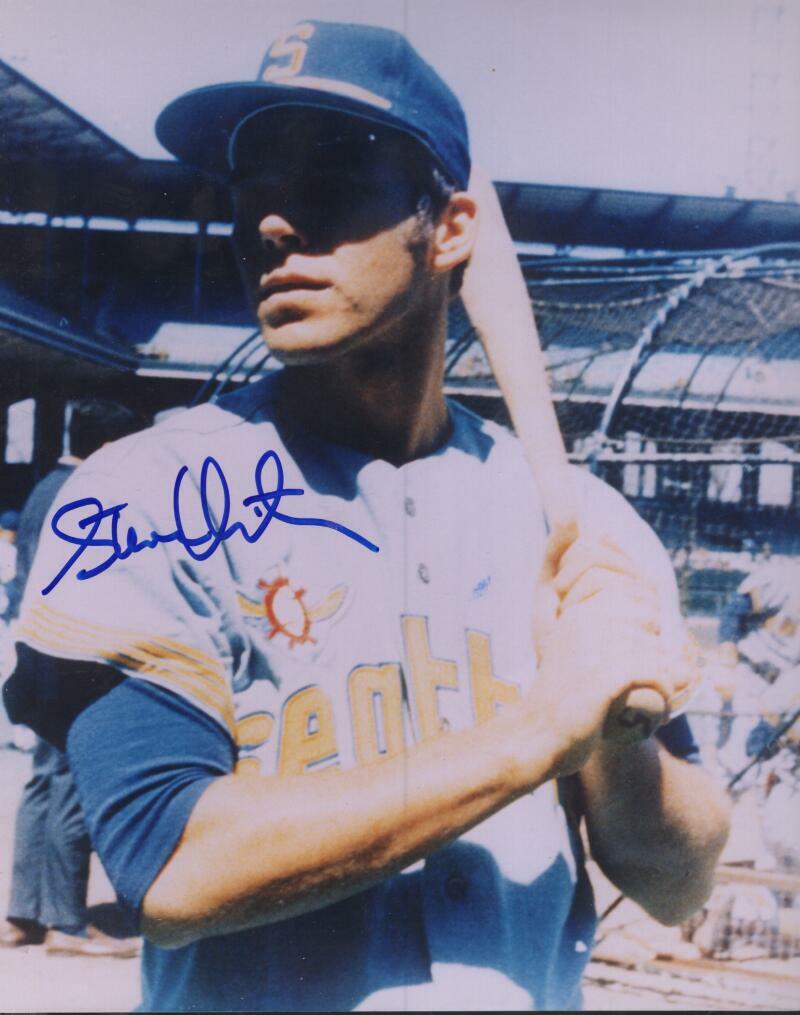 STEVE WHITAKER SEATTLE PILOTS SIGNED AUTOGRAPHED   8X10 PHOTO W/ COA