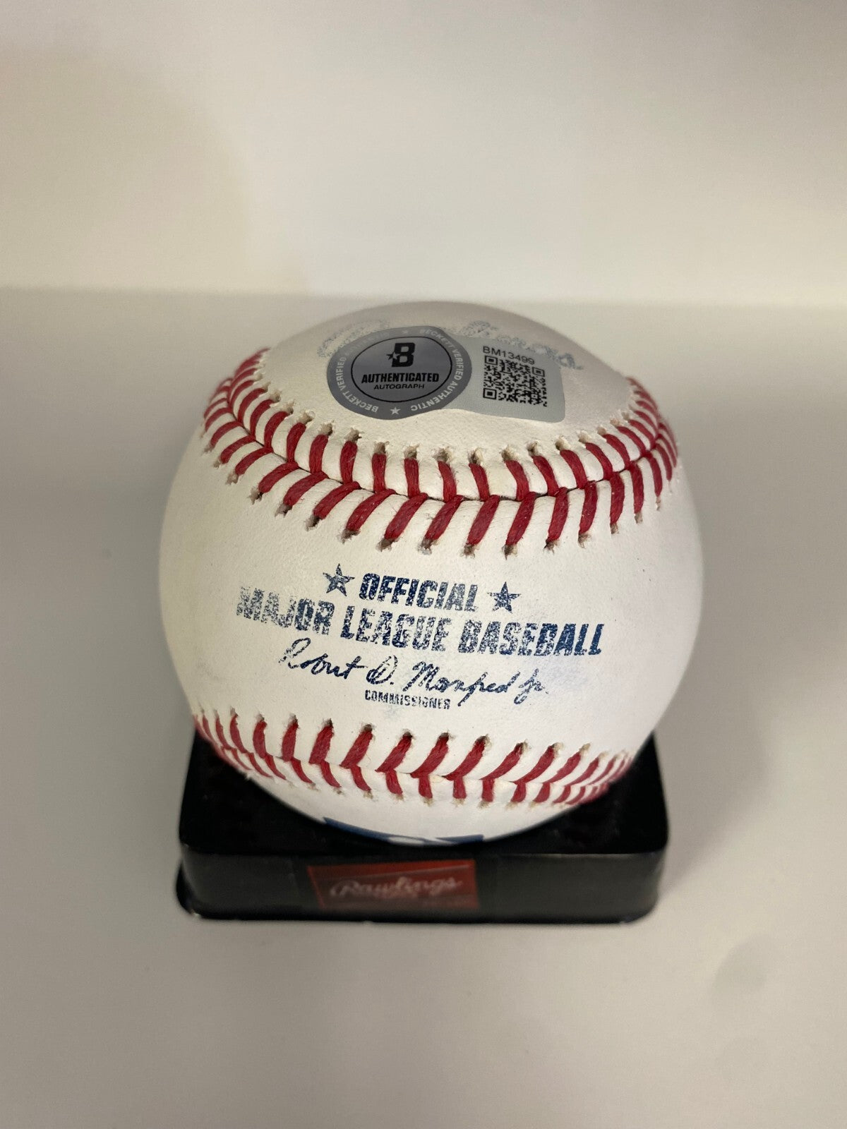 MIGUEL BLEIS BOSTON RED SOX SIGNED AUTOGRAPHED M.L BASEBALL BECKETT AUTH **