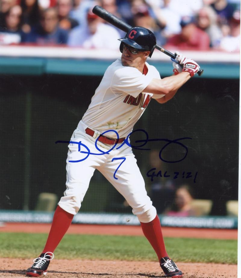 DAVID  MURPHY  CLEVELAND INDIANS    SIGNED AUTOGRAPHED 8X10  PHOTO W/COA  