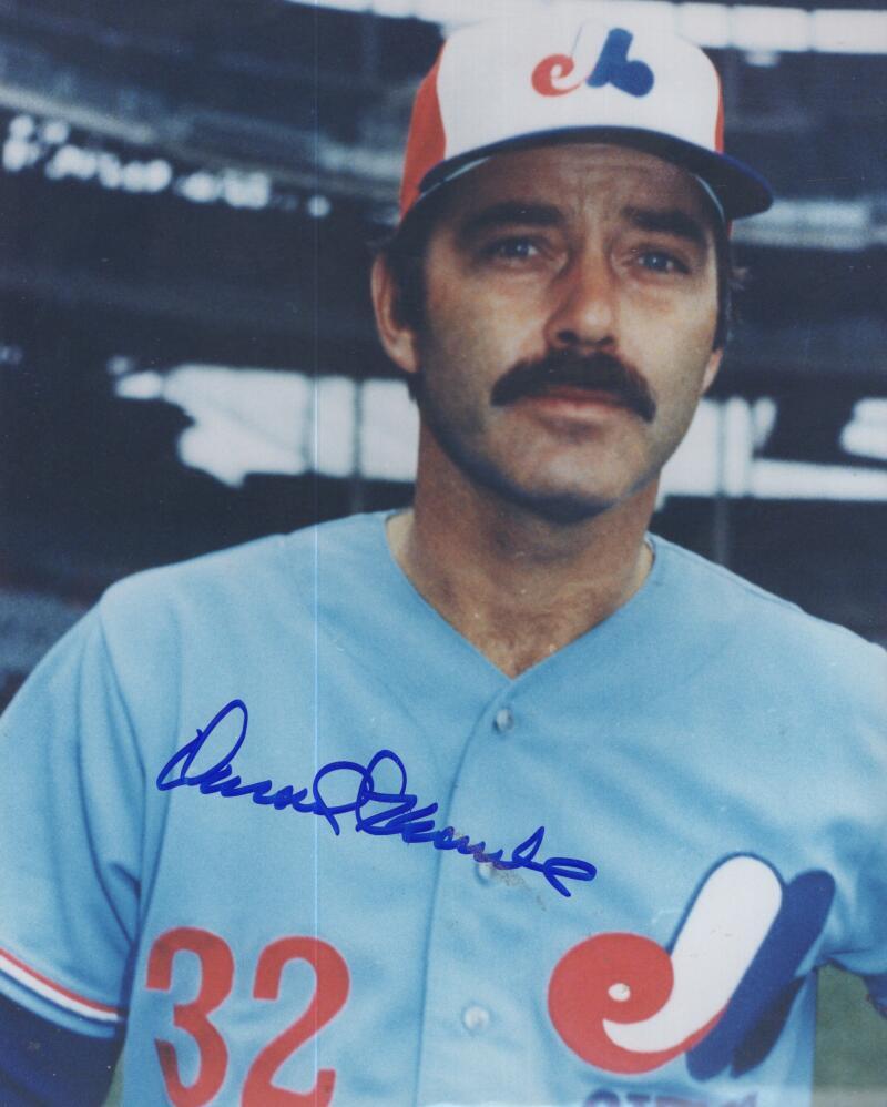 DAROLD KNOWLES MONTREAL EXPOS SIGNED AUTOGRAPHED 8X10 PHOTO W/ COA