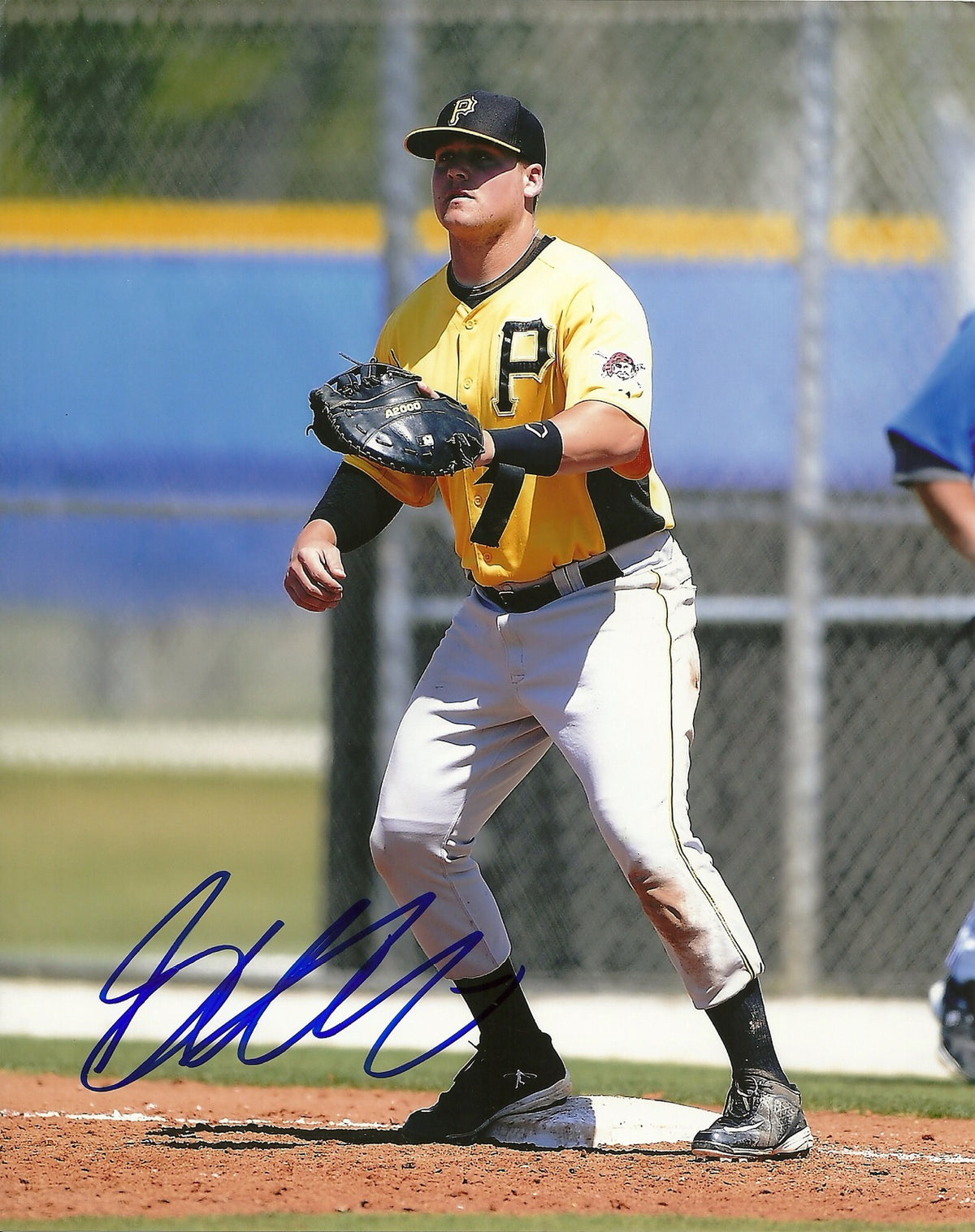 STETSON ALLIE PITTSBURGH PIRATES SIGNED AUTO 8x10 PHOTO W/COA