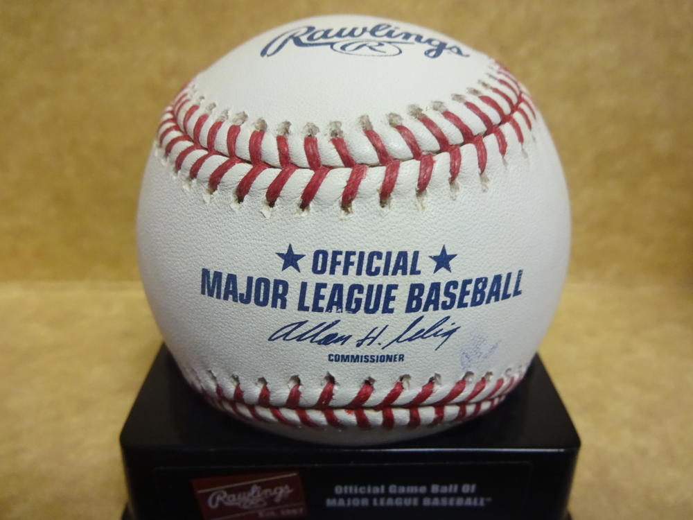 JORGE CONTRERAS WHITE SOX/PIRATES/PHILLIES/YANKEES SIGNED M.L. BASEBALL W/COA