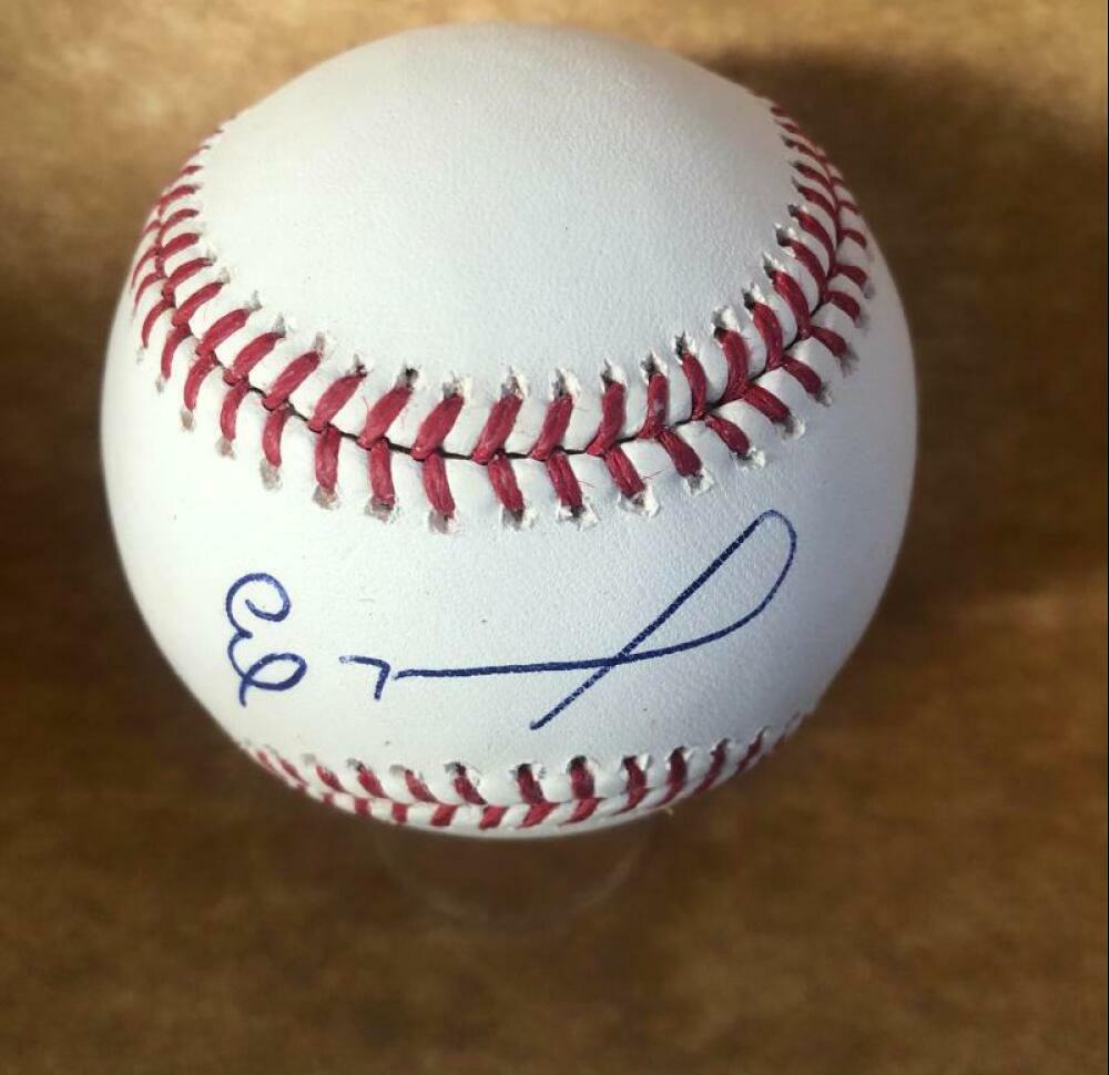 ELOY JIMENEZ CHICAGO WHITE SOX SIGNED AUTOGRAPHED M.L. BASEBALL JSA WP216172