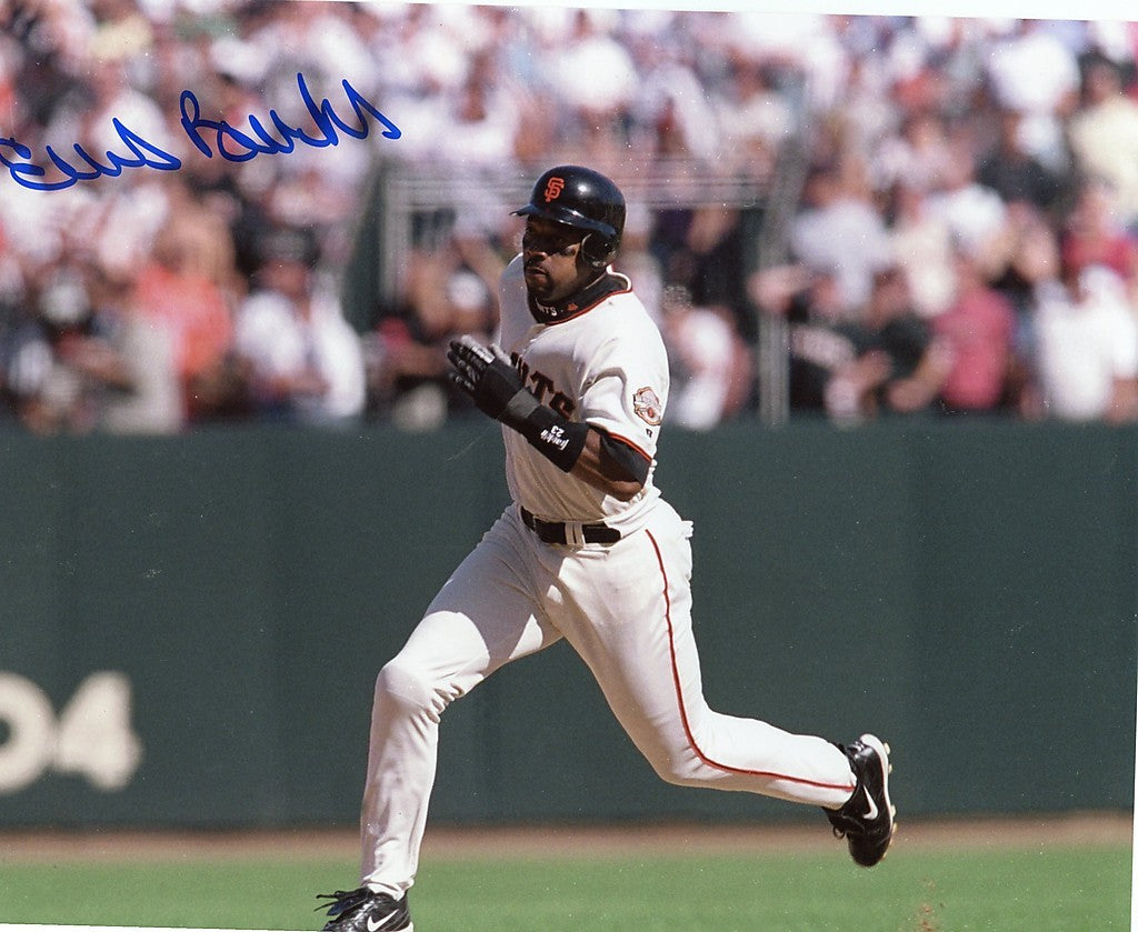 ELLIS  BURKS     SAN  FRANCISCO  GIANTS   SIGNED 8X10