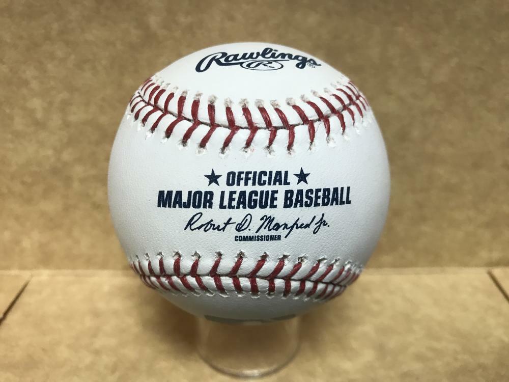 JALEN BEEKS TAMPA BAY RAYS SIGNED AUTOGRAPHED M.L. BASEBALL W/ COA