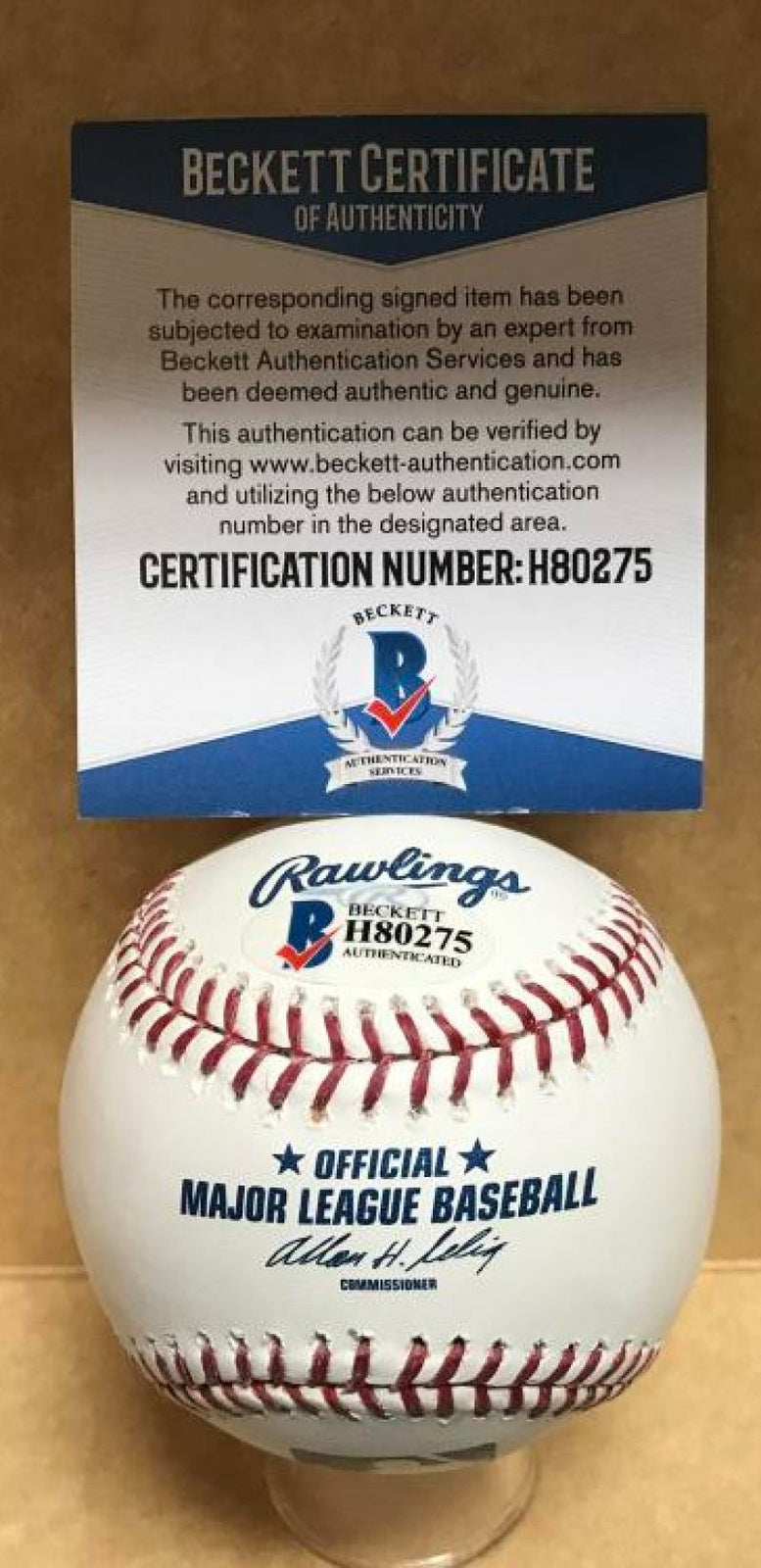 CESAR PUELLO RAYS/ANGELS/MARLINS SIGNED AUTOGRAPHED M.L. BASEBALL BECKETT H80275