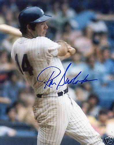 RON SWOBODA  NEW YORK YANKEES  SIGNED 8X10