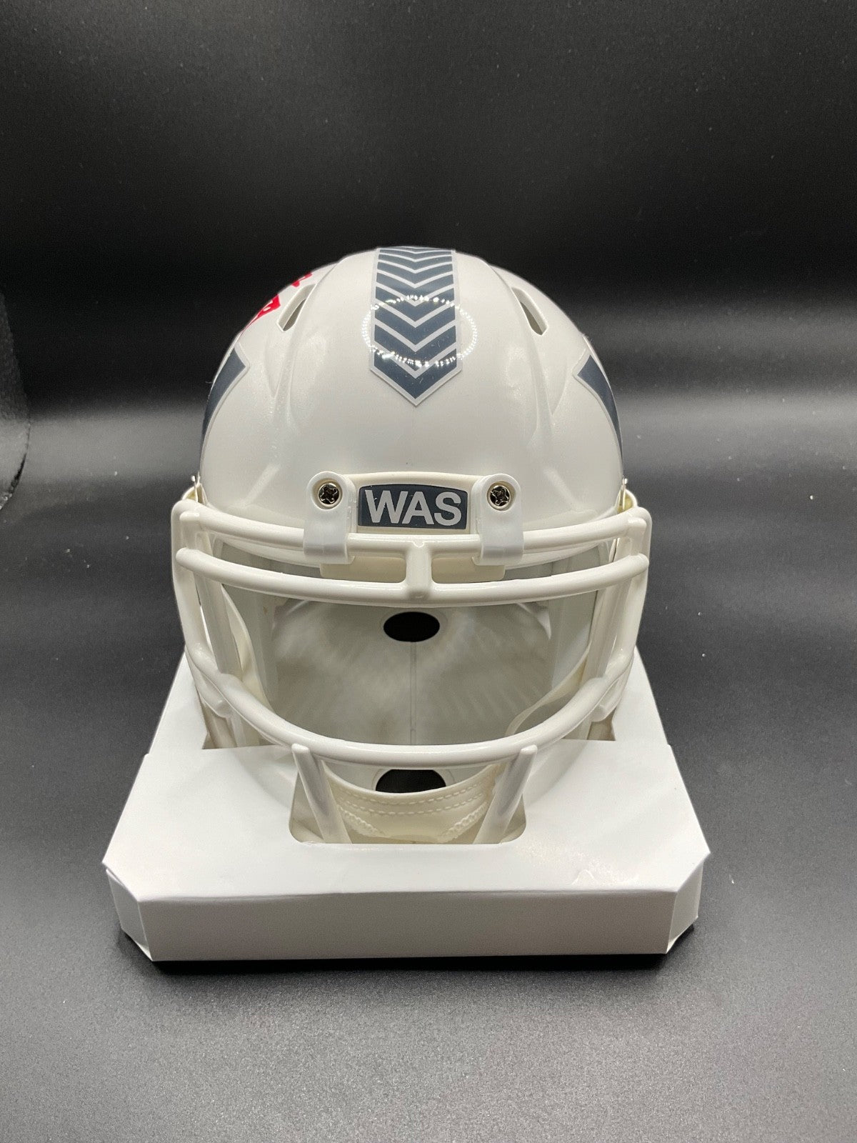 London Fletcher signed Salute to Service Washington Mini Helmet Beckett Auto