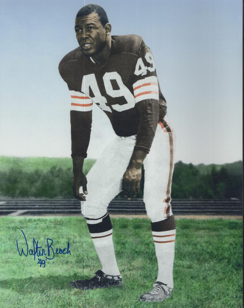 WALTER BEACH BROWNS SIGNED AUTOGRAPHED 8X10 PHOTO W/ COA