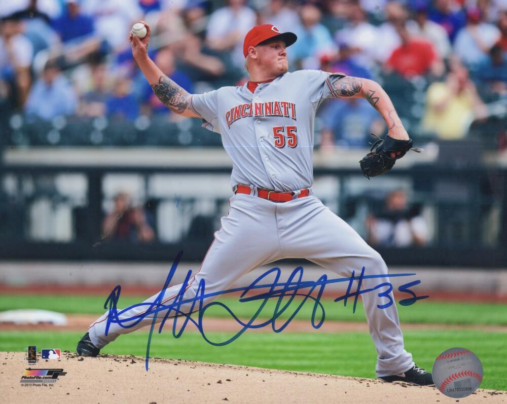MAT LATOS REDS SIGNED AUTOGRAPHED 8X10 PHOTO W/ COA