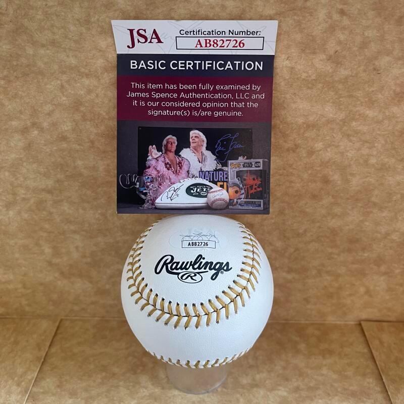 GARY PETTIS 5X SIGNED AUTOGRAPHED GOLD GLOVE BASEBALL JSA AUTH