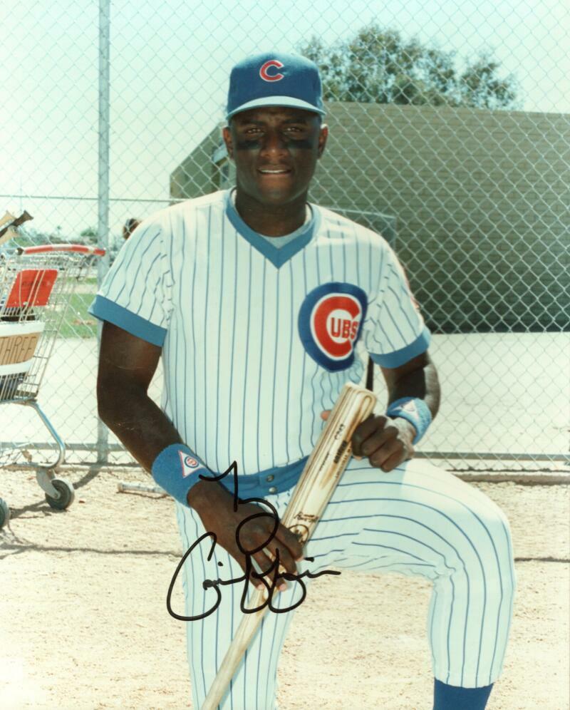 TY GRIFFIN CHICAGO CUBS SIGNED AUTOGRAPHED 8X10 PHOTO W/ COA