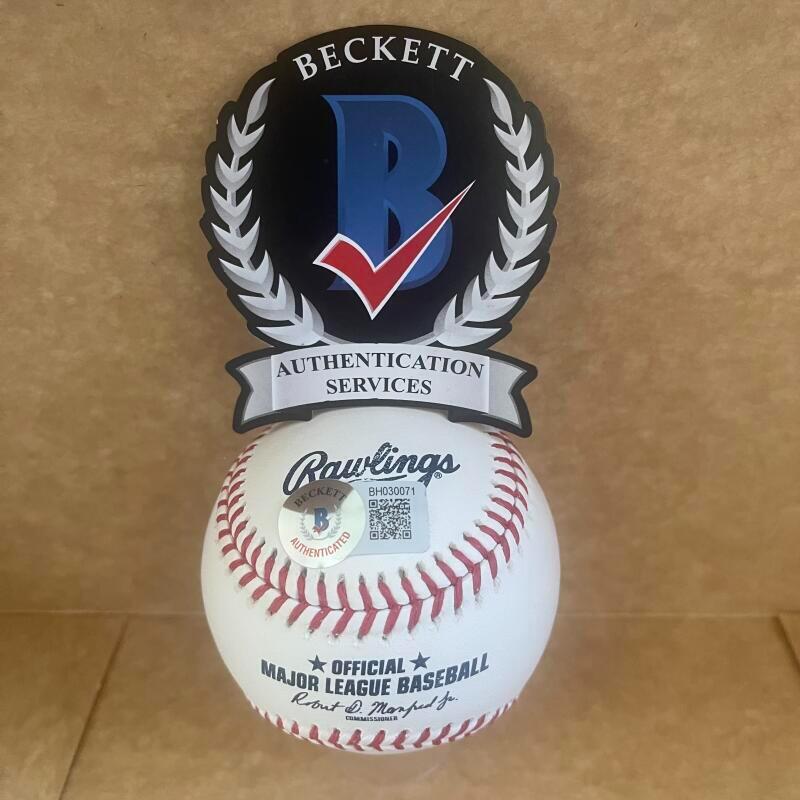 JOHN DONALDSON 1969 PILOTS SIGNED AUTO M.L. BASEBALL BAS AUTHENICATED
