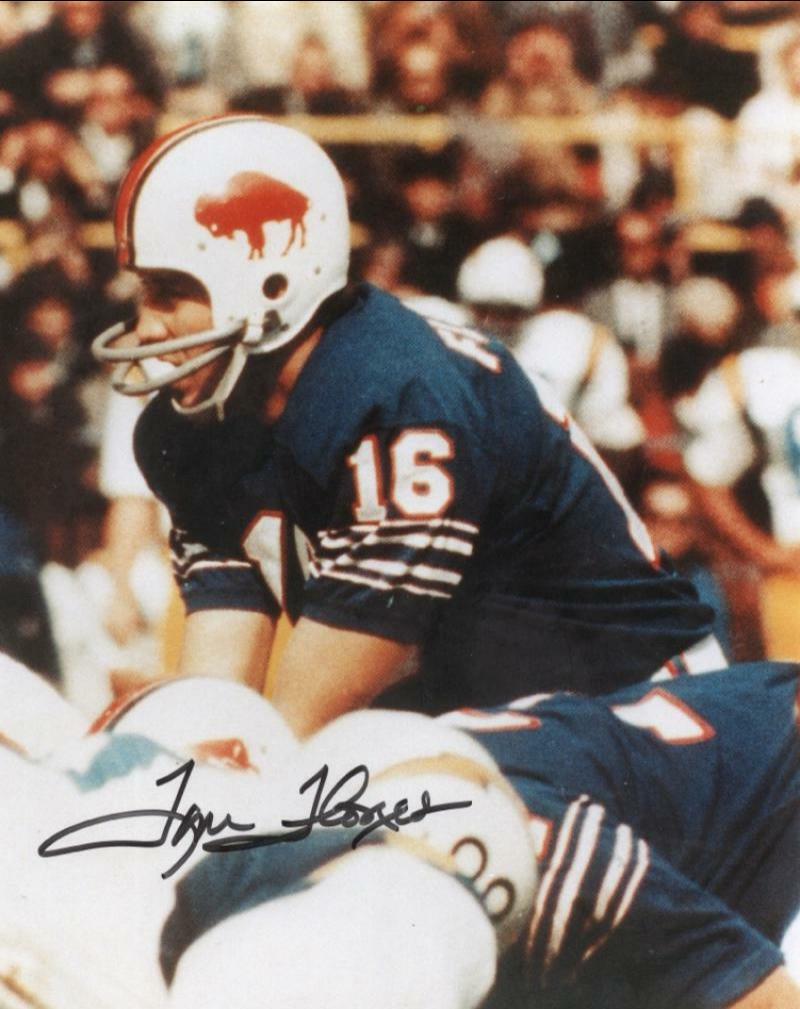 TOM FLORES BUFFALO joe shipley s burroughs SIGNED AUTOGRAPHED 8X10 PHOTO W/ COA