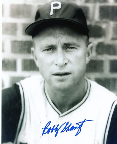 BOBBY  SHANTZ     PITTSBURGH  PIRATES SIGNED 8X10