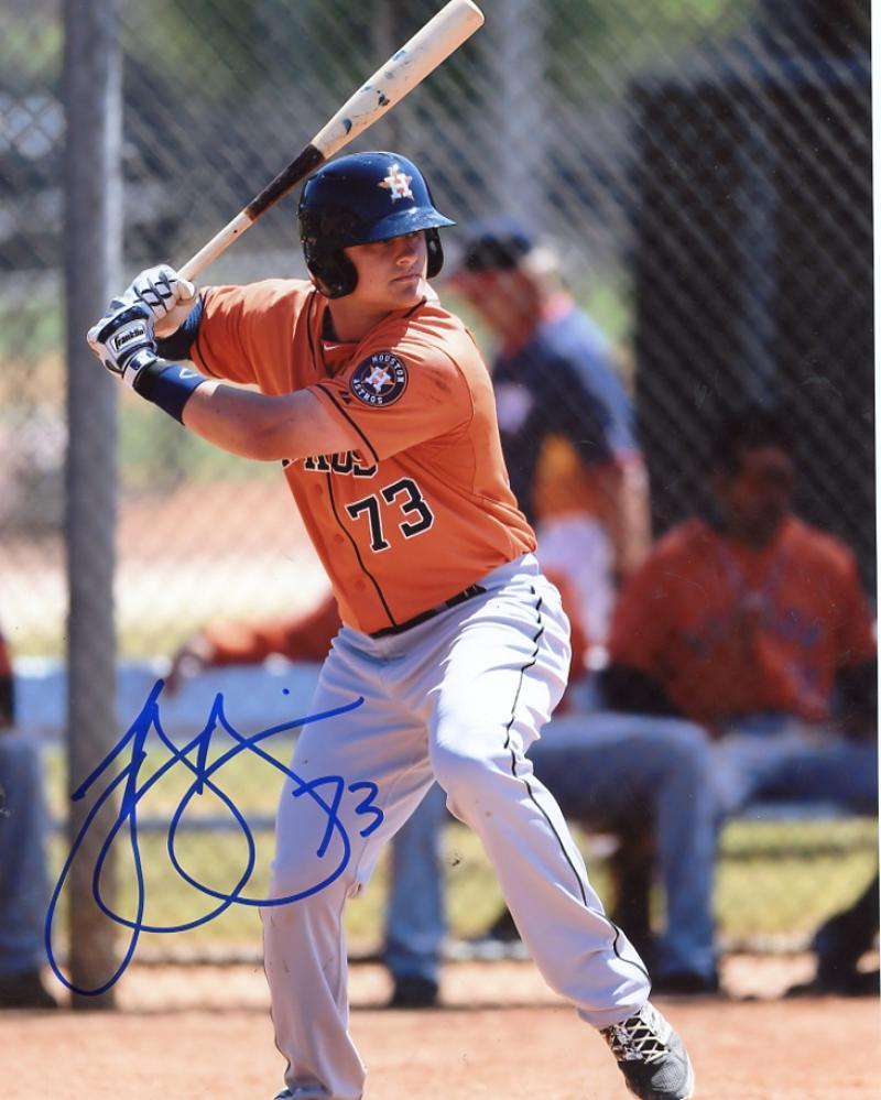 J.D.  DAVIS  HOUSTON  ASTROS    SIGNED AUTOGRAPHED 8X10  PHOTO  W/COA