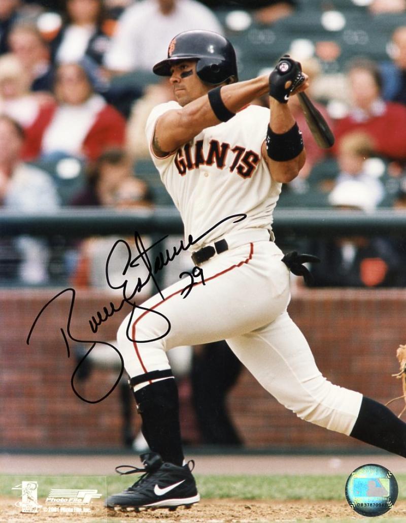 BOBBY ESTELELLA SAN FRANCISCO GIANTS SIGNED AUTOGRAPHED 8X10 PHOTO W/COA 