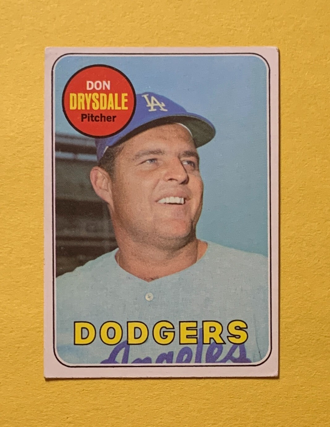 1969 TOPPS DON DRYSDALE #400 DODGERS