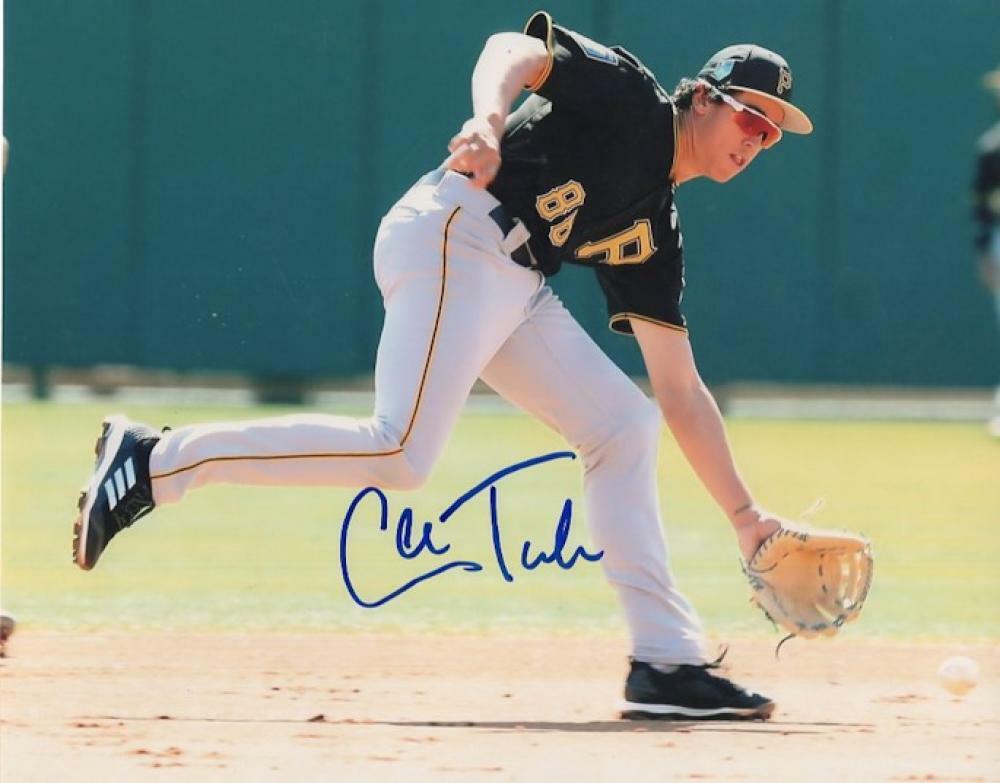 COLE TUCKER PITTSBURGH PIRATES SIGNED AUTOGRAPHED 8X10 PHOTO W/COA