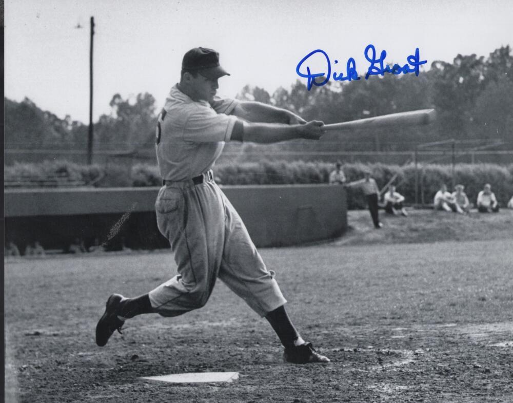 DICK GROAT PIRATES SIGNED AUTOGRAPHED 8X10 PHOTO W/ COA