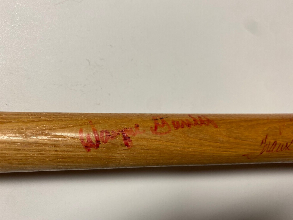 MLB GREATS MULTI SIGNED AUTOGRAPH LV SLUGGER MEMORIAL CLASSICS SPLIT BAT COA *