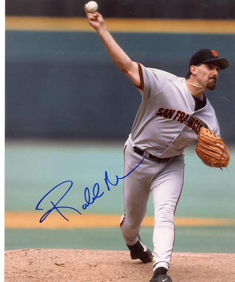 ROBB NEN SAN FRANCISCO GIANTS SIGNED AUTOGRAPHED 8X10 PHOTO W/COA
