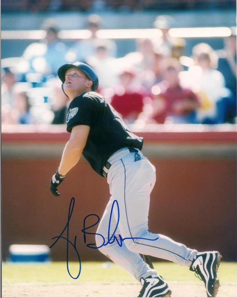 GREG BLOSSER TAMPA BAY RAYS SIGNED 8X10 PHOTO W/COA