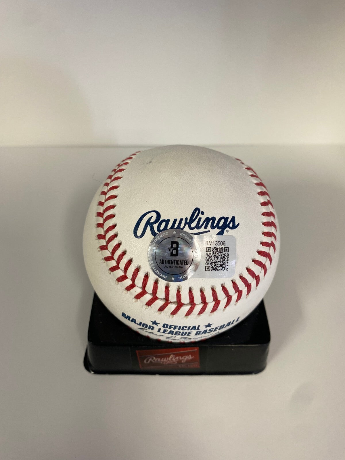 MIGUEL BLEIS BOSTON RED SOX SIGNED AUTOGRAPHED M.L. BASEBALL BECKETT B